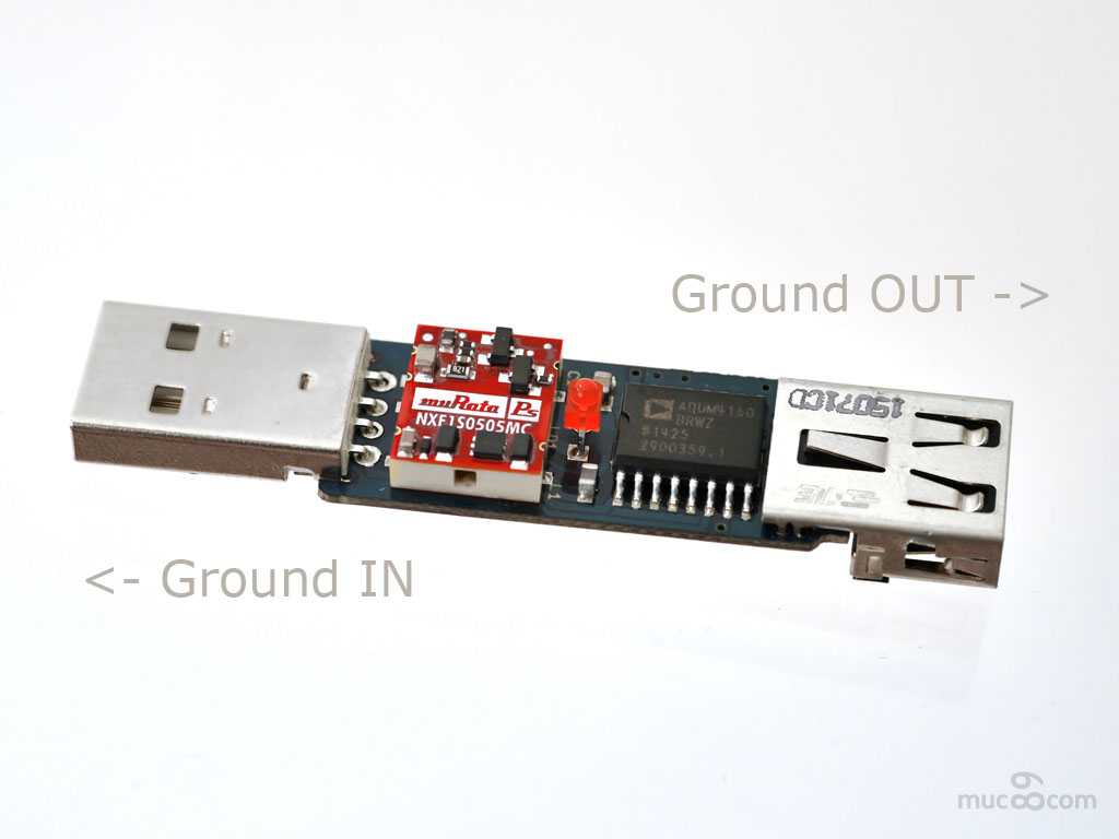 muc89 HIRESFI ISAR520 USB Isolator 1000mW