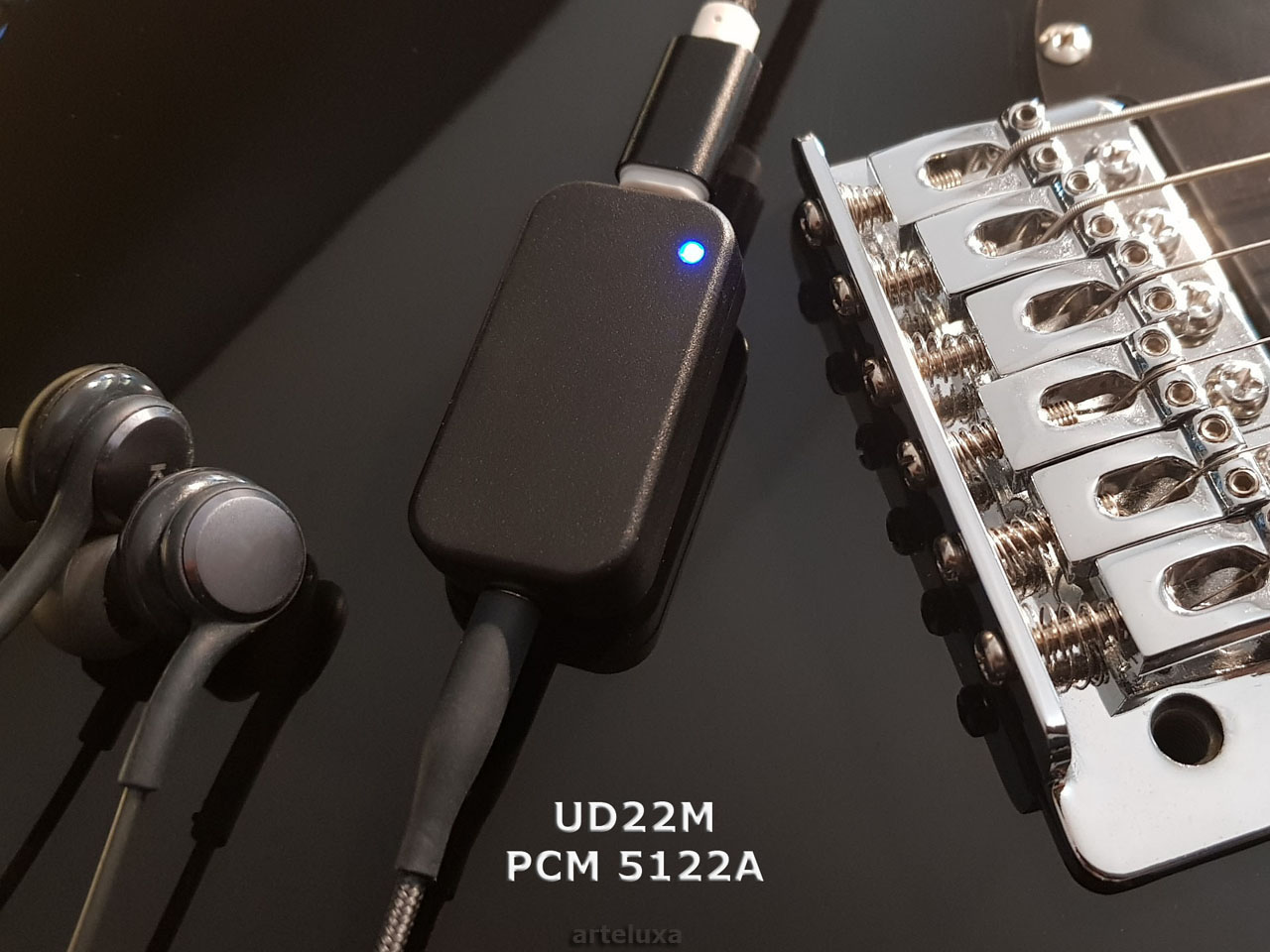 arteluxa USB-C DAC UD22M PCM5122A HD Audio Headphone Amplifier muc89